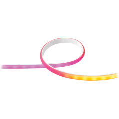 Philips Hue White and Colour Ambiance Gradient Light Strip 20W 2200-6500K - Transform Your Space with Vibrant Colors and Smart L
